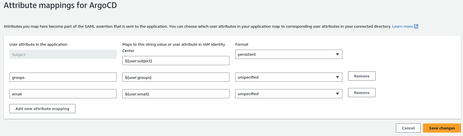 Identity Center SAML App 5